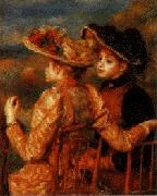 Pierre Renoir Two Girls Spain oil painting artist